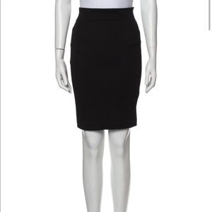 US 0 | Diane von Furstenberg Black Skirt